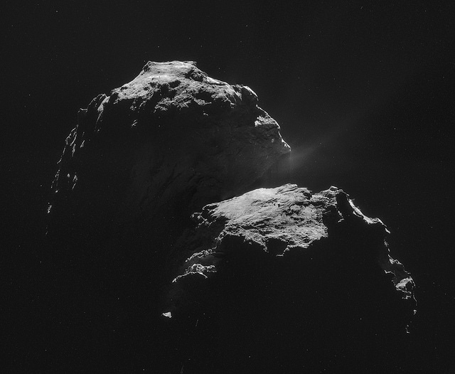 rosetta space comet